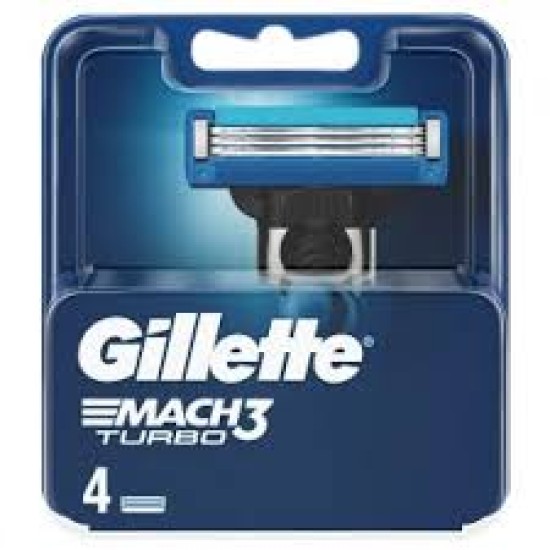 Gillette  Mach 3 Turbo 4`s