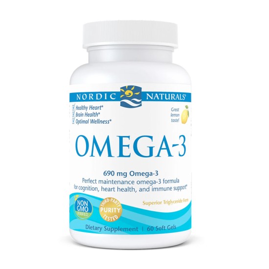 Nordic Naturals Omega-3 60`s Nordic Naturals Omega-3 60`s