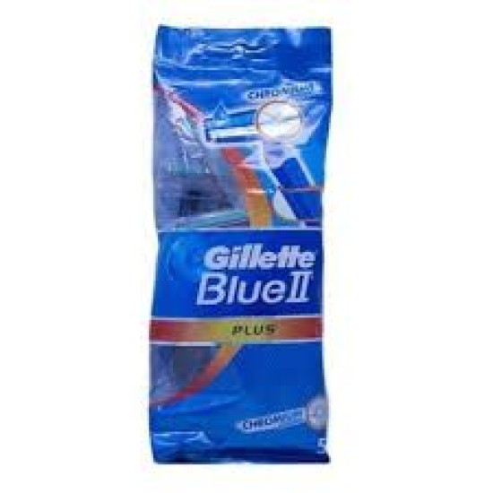 Gillette Blue Ii Disp Razor 5`