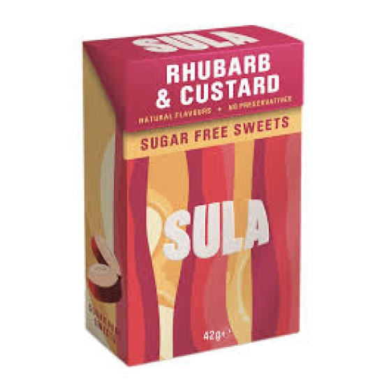 Sula Rhubarb& Custard 42g