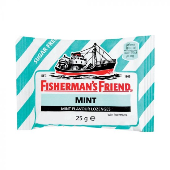 Fisherman's Friend Sugar Free Mint Lozenges With Sweeteners 25g