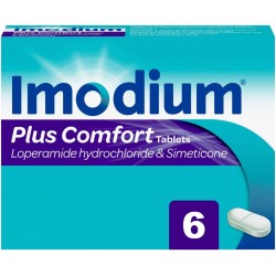 Imodium Plus Comfort 6 Caplets