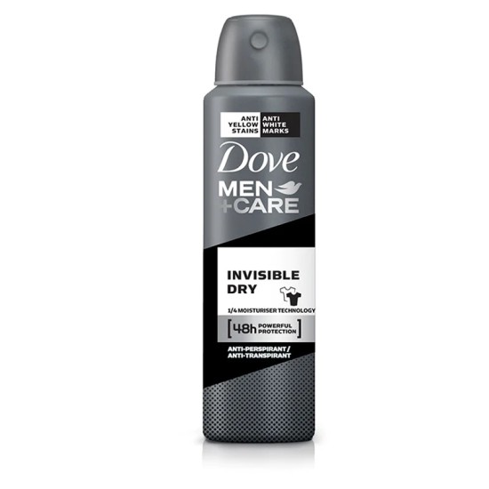 Dove Men Invisible Deodorant Spray