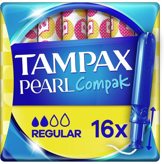 Tampax Compak Pearl 16`s