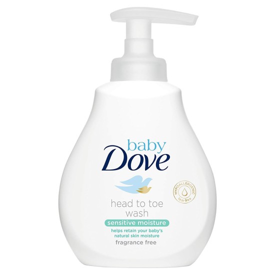 Baby Dove Sensitive Moisture Head-to-Toe Wash 200ml