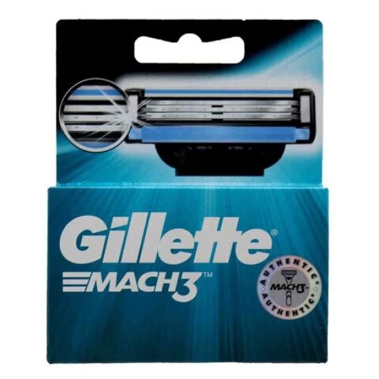 Gillette Mach 3 Shaving Razor Blade +4