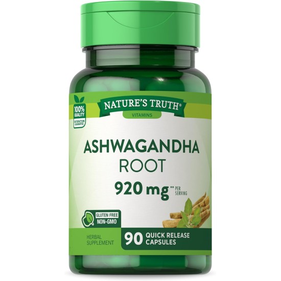 Nature's Truth Ashwagandha Capsules 920 mg