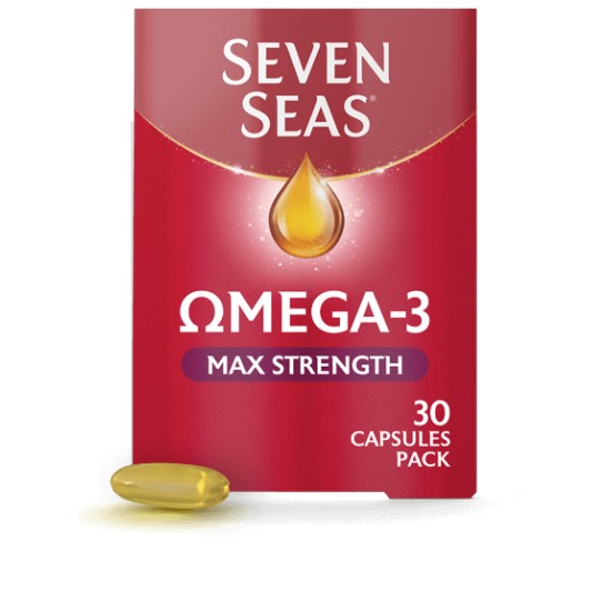 Seven Seas Omega-3 Max Strength 30`s Capsules