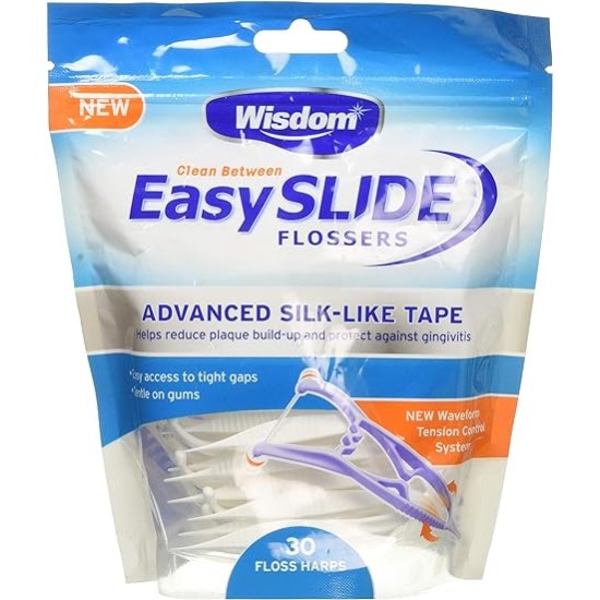 Wisdom Easy Slide Flossers 30`