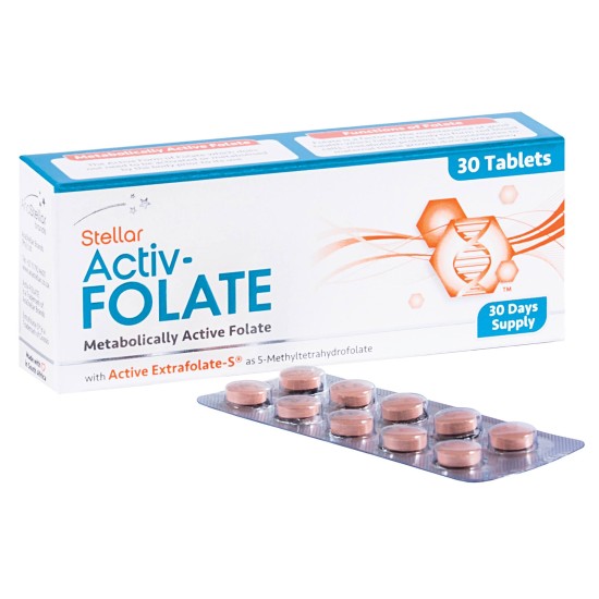 Stellar Active Folate 30`s