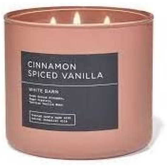 Bath and Body Works Cinnamon Spiced Vanilla Candle