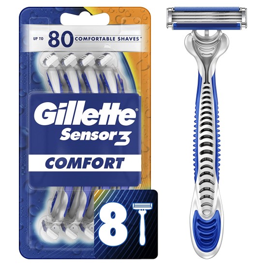 Gillette Sensor3 Comfort Disposable Razors