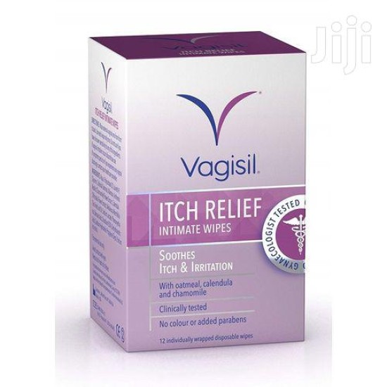 Vagisil Itch Relief Wipes 12`s
