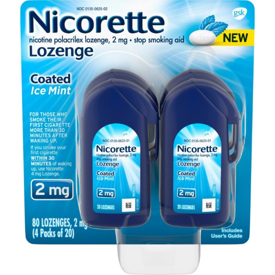 Nicorette Icy Mint 2mg 80`s