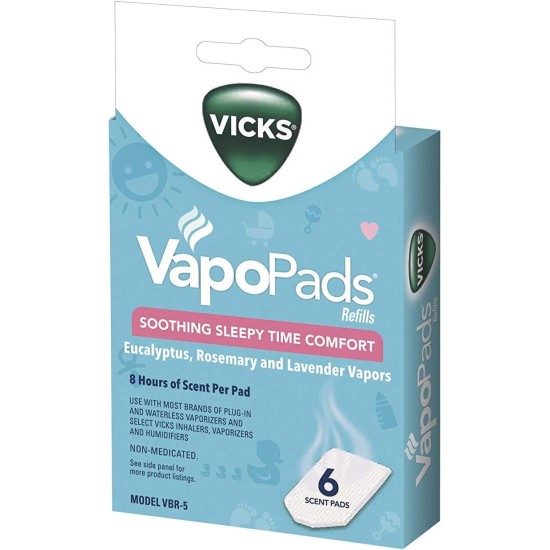 Vicks Vapopads Rosemary and Lavender Scent 