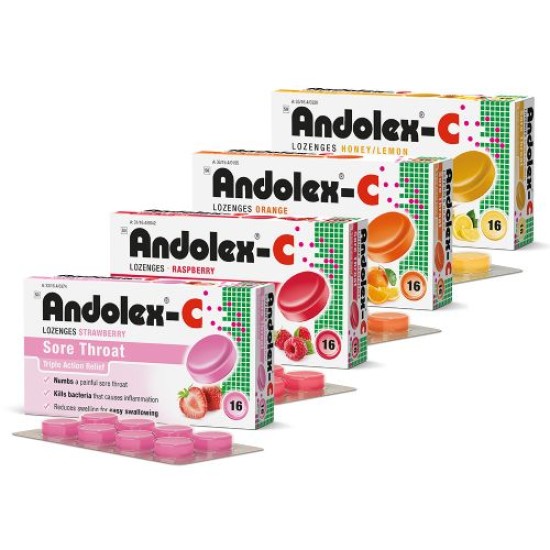 Andolex – C Lozenges 16`s