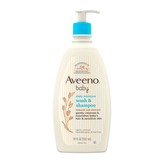 Aveeno Baby Wash And Shampoo 532ml