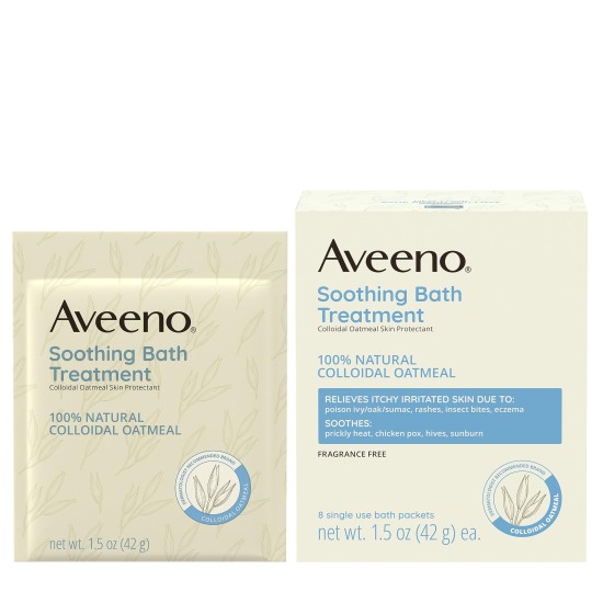 Aveeno Soothing Bath Treatment With Natural Oatmeal 1.5 Oz