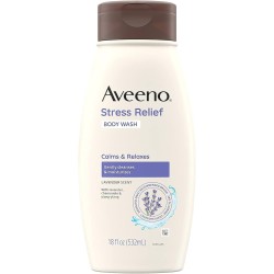 Aveeno Stress Relief Body Wash With Lavender And Chamomile 532ml
