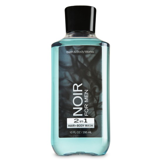 Bath & Body Works Noir Men's Collection 2 In 1 Hair + Body Wash 295ml Bath & Body Works Noir Men's Collection 2 In 1 Hair + Body Wash 295ml