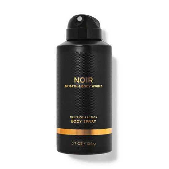 Bath & Body Works Noir Men's Collection Deodorizing Body Spray 3.7 Oz