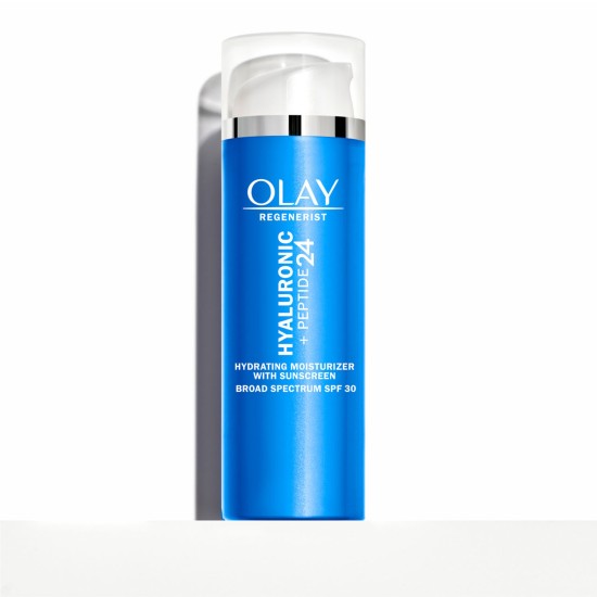 Olay Hyaluronic + Peptide 24 Face Moisturizer SPF 30