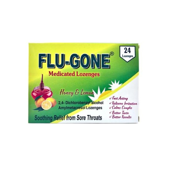 Flugone Lozenges Assorted 24`s