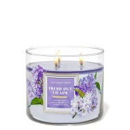 Bath & Body Works Fresh Cut Lilacs 3-Wick Candle