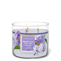 Bath & Body Works Fresh Cut Lilacs 3-Wick Candle