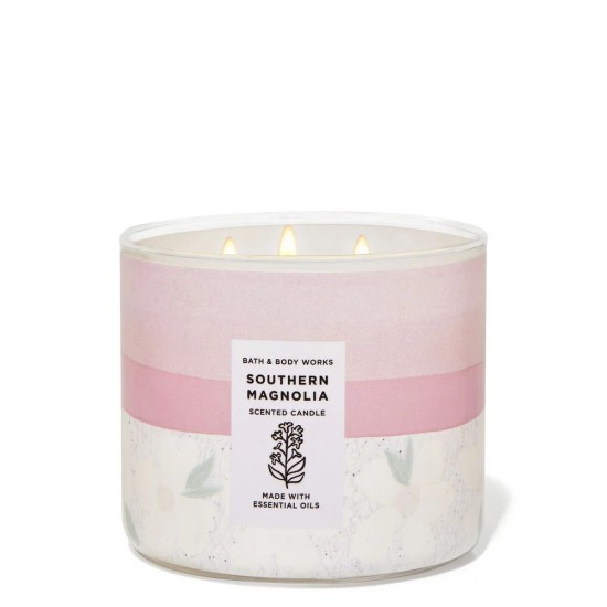 Bath & Body Works' Southern Magnolia 3-Wick Candle