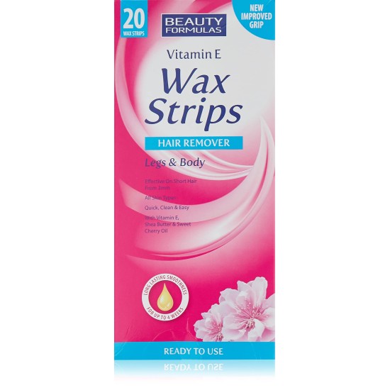 Beauty Formula Wax Strips 20’s