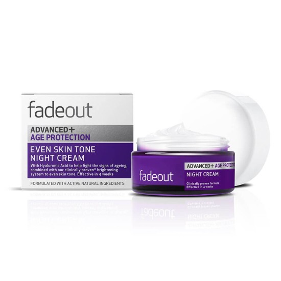 Fade Out Advanced+ Age Protection Even Skin Tone Night Cream 50ml Fade Out Advanced+ Age Protection Even Skin Tone Night Cream 50ml