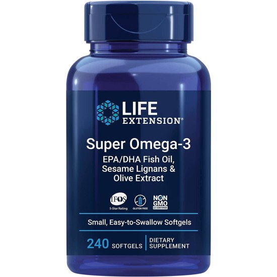 Life Extension Super Omega 3 Plus EPA/DHA 