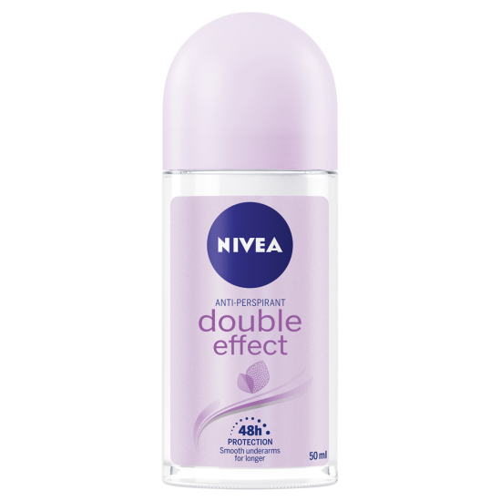 Nivea Double Effect Anti-perspirant Deodorant Roll On 50ml