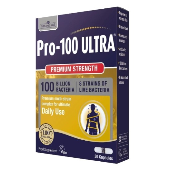 Natures Aid – Bio360 PRO 100 Ultra 30 caps