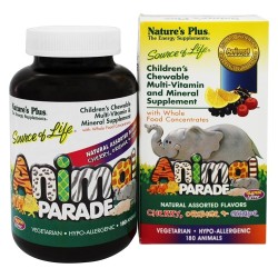 Natures Plus Animal Parade Kids Chewable Multivitamin Natures Plus Animal Parade Kids Chewable Multivitamin