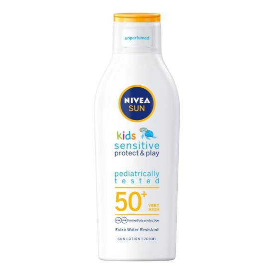 Nivea Sun Kids Protect And Sensitive Sun Lotion Spf50 200ml