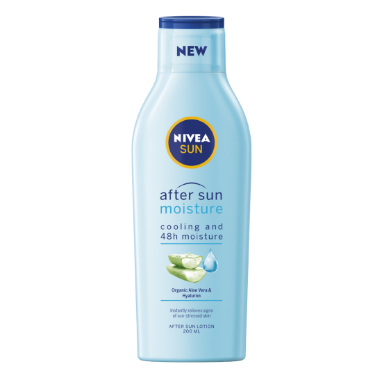 Nivea Sun Moisturizing After Sun Lotion With Aloe Vera 200ml