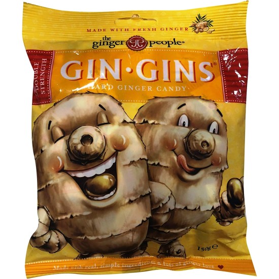 The Ginger People Gin Gin Hard Boiled Candy 150g