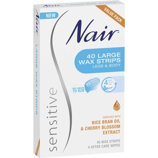 Nair Body 20 Wax Strips