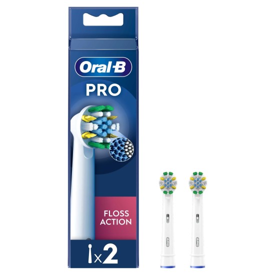 Oral-B Pro Floss Action Toothbrush Heads, 2 Counts