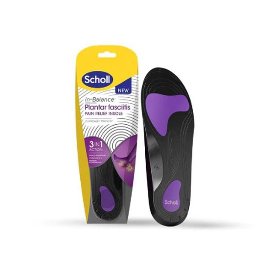 Scholl Plantar Fasciitis Insole Medium