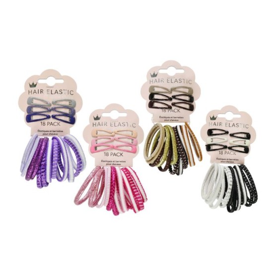 Ubl Hair Elastic Clips