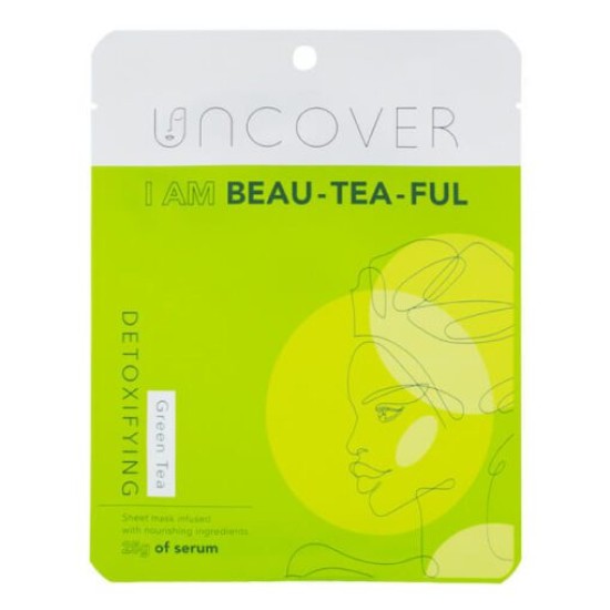I Am Beau-Tea-Ful Green tea Detoxifying Sheet Mask
