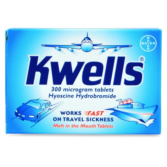 Kwells tablets 0.3mg 12's