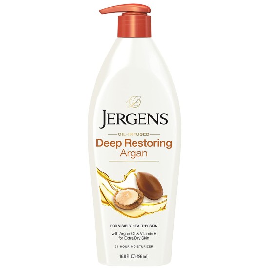 Jergens Deep Restoring Argan Oil Dry Skin Body Lotion
