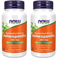 Now Foods Ashwagandha Extract 450mg 90's