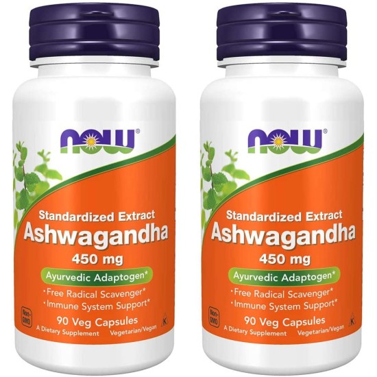 Now Foods Ashwagandha Extract 450mg 90's