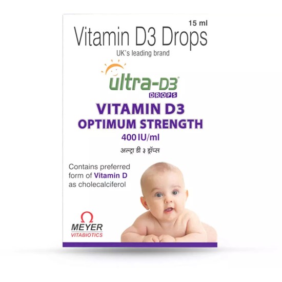 Baby Vitamin D3 Infant Drops 15mls