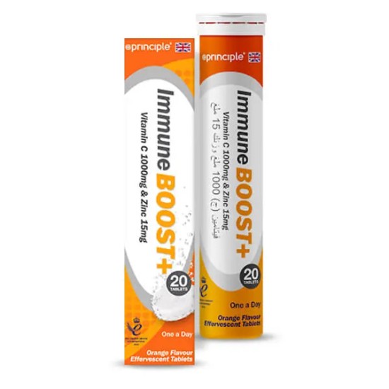 Principle Immune Boost Vitamin C + Zinc Protect 20`s